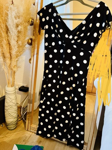 Gepunktetes kleid größe m - ,
