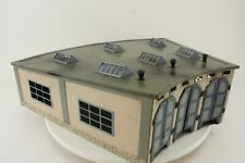 Märklin 411 H0 Lokschuppen Ringlokschuppen 3-ständig Blech Tore sind gängig
