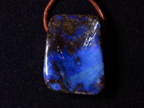 Boulder opal anhänger aus - boulder,