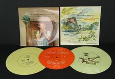 5 Werbe-Schallplatten Singles