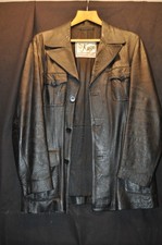 Alte Lederjacke mit schöner