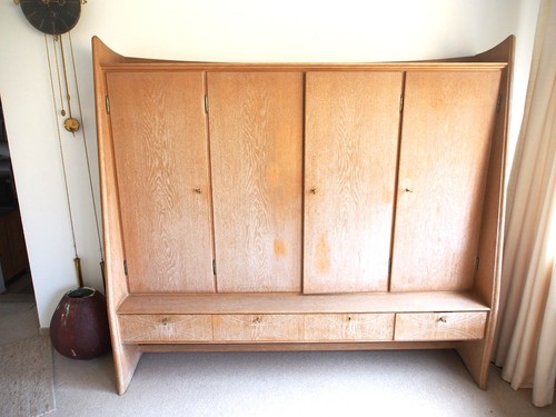 Schrank gekalkte eiche - schrank,