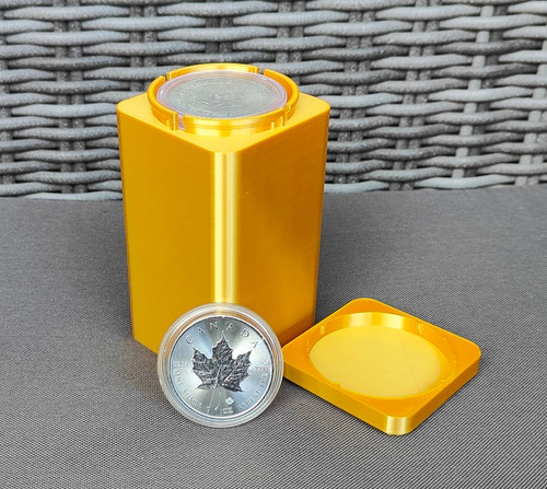 Münztube für 15x - 1, oz