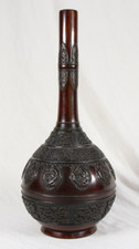 Antike Japanische Bronze Vase