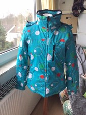 Skijacke, Winterjacke, Funktionsjacke, Türkis- Bunt, Gr. 38,  Maier Sports