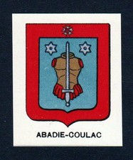 ca. 1880 Abadie Coulac Wappen