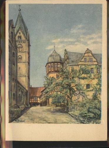 Quedlinburg harz schloss dom - harz,