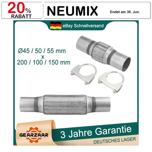 Edelstahl flexrohr auspuffrohr - flexrohr,