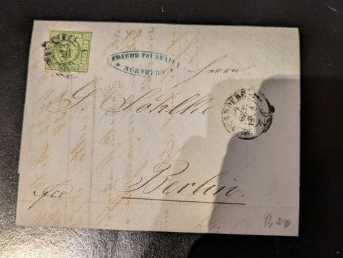 Bayern kreuzer brief - bayern, 5d
