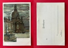 Künstler Litho AK DRESDEN um