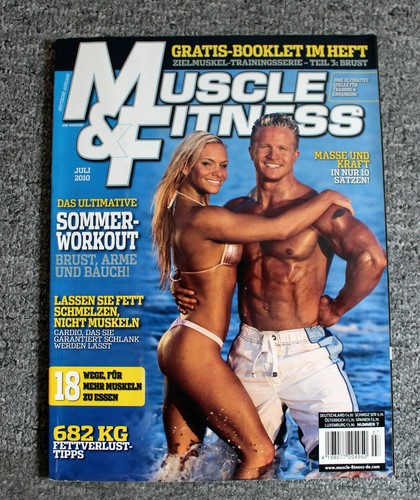 Muscle fitness magazin juli - muscle, &
