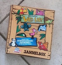 Ottifanten Wild Life ~ Sammelbox ~ mit Ottifanten-Skat ~ 1 Figur fehlt!