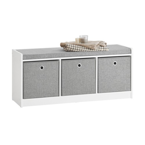 Sobuy sitzkommode sitzbank mit - sobuy,