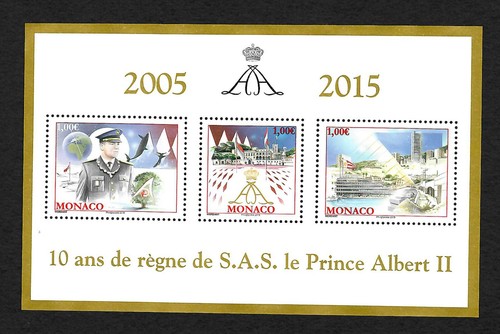 Monaco 2015 ans de règne - 2015:,