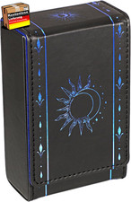 Tarotkartenetui Schwarz Blau