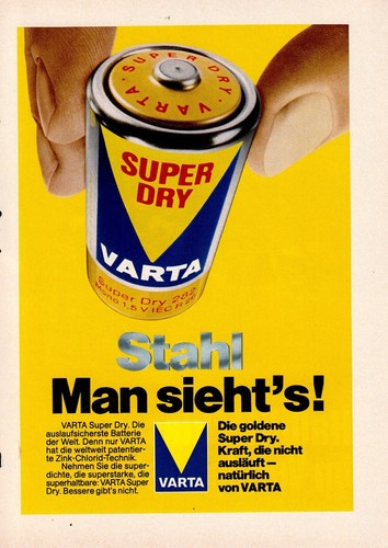 3w21525 alte reklame aus 1972 - aus,