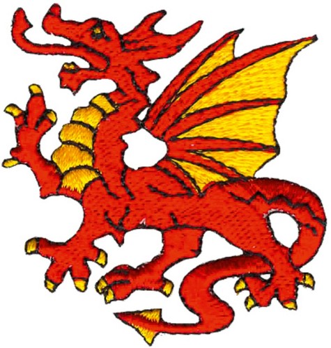 Drache dragon aufnäher - /,