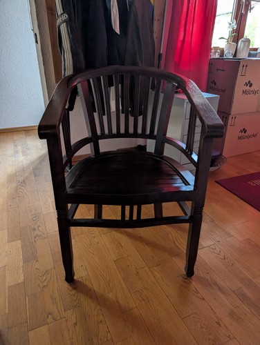 Teakholz stühle - 2,