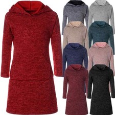 Mädchen Kinder Kleid Pullover