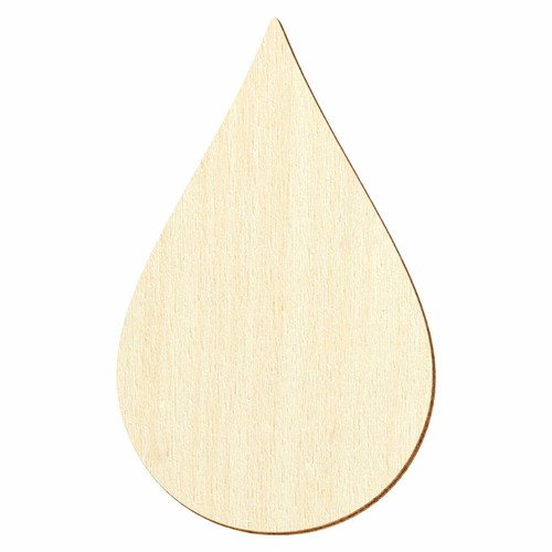 Holz regentropfen deko - holz,