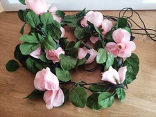    Blumengirlande mit Licht