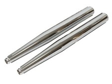 Paar Auspuffrohr Auspufftopf