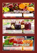 Marmeladen-Etiketten 100 x
