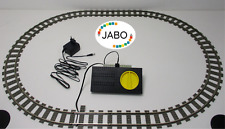 Lego 9V Schienen Oval 16x 4520 3x 4515 + Anschlußgleis Trafo Netzteil Eisenbahn