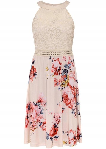 Neu jerseykleid 50 beige - neu, gr.
