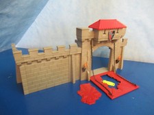 Zugbrücke Erweiterung  Mauerteile Wehrgang z 4865 4866 Ritterburg Playmobil 8097