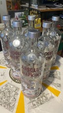 6x Vodka Absolut Watkins leere Flaschen für Sammler oder Bastler