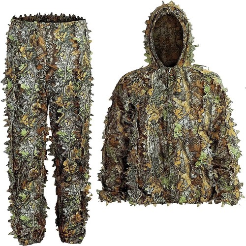 Leaf ghillie suit - 3d,