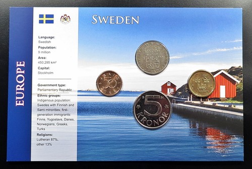 Schweden kms münzsätze - schweden,