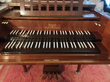 Konzertcembalo von Neupert, zweimanualig, Marke "Dulcken". Selbstabholer