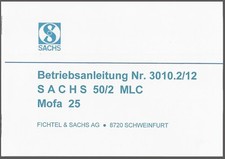 Betriebsanleitung Sachs  50/2