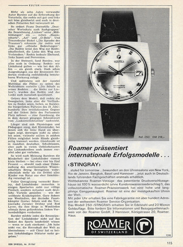 Roamer stingray 1967 vintage - roamer,