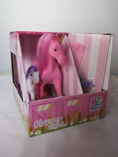 Happy People Spiel-Set " Einhorn-Stute mit Fohlen "  in 2 Farben erhältlich