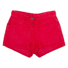 LENNY'S Damen Cordshorts Rot