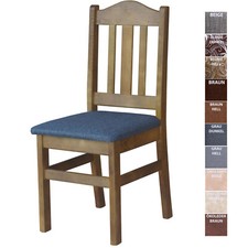 Stuhl Polsterstuhl Eiche