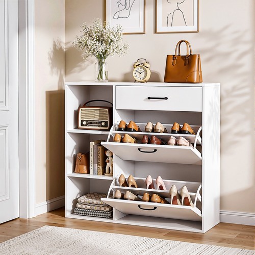 Schuhschrank mit klappen - mit, 2