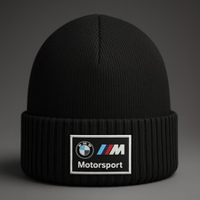 BMW M Motorsport Beanie Classic Mütze M Perfomance Wintermütze ANGEBOT