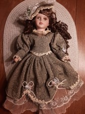 Porzellanpuppe Sammlerpuppe 40