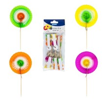 Cocktailfächer mit Holzspieß