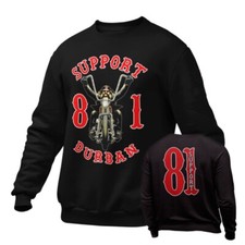 49 Hells Angels South Africa Durban  Support 81 Sweatshirt schwarz 6779