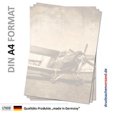 Motivpapier Briefpapier (Flugzeug-5089 DIN A4 100 Blatt) Doppeldecker Antonov