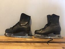 Eiskunstlauf Schlittschuhe Gr. 43 schwarz Leder, Kellerfund