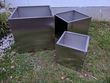 Edelstahl Garten Blumentopf