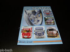 Scania Zubehör Katalog von Bevola Stand 2001 Kabinenzubhör Bullfänger Sidepipes 