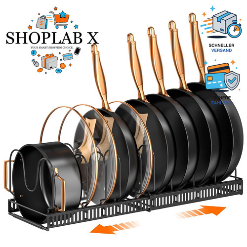 Topfdeckelhalter erweiterbar - topfdeckelhalter,