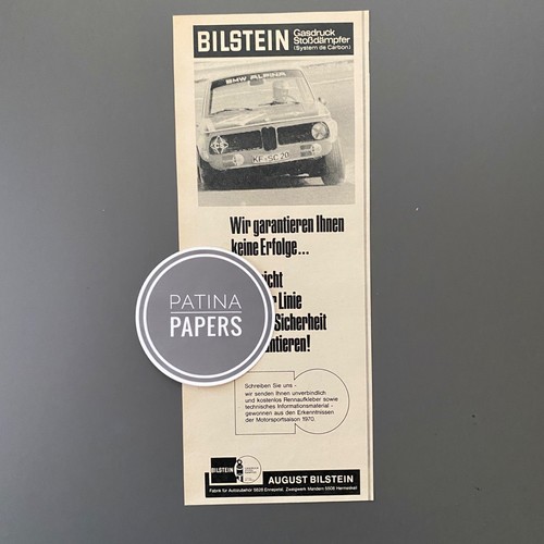 1970 bilstein alpina bmw - bilstein, 02